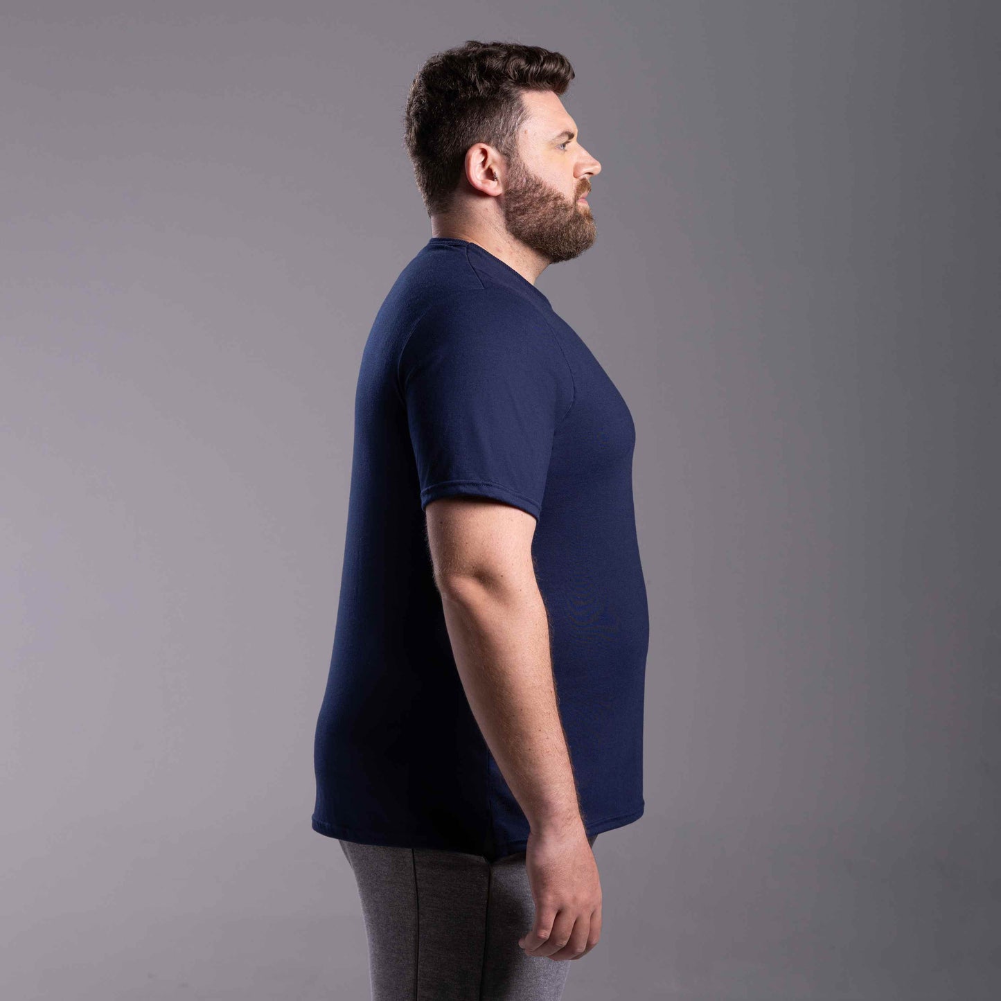 Tech T-Shirt Air Plus Masculina - Azul Marinho