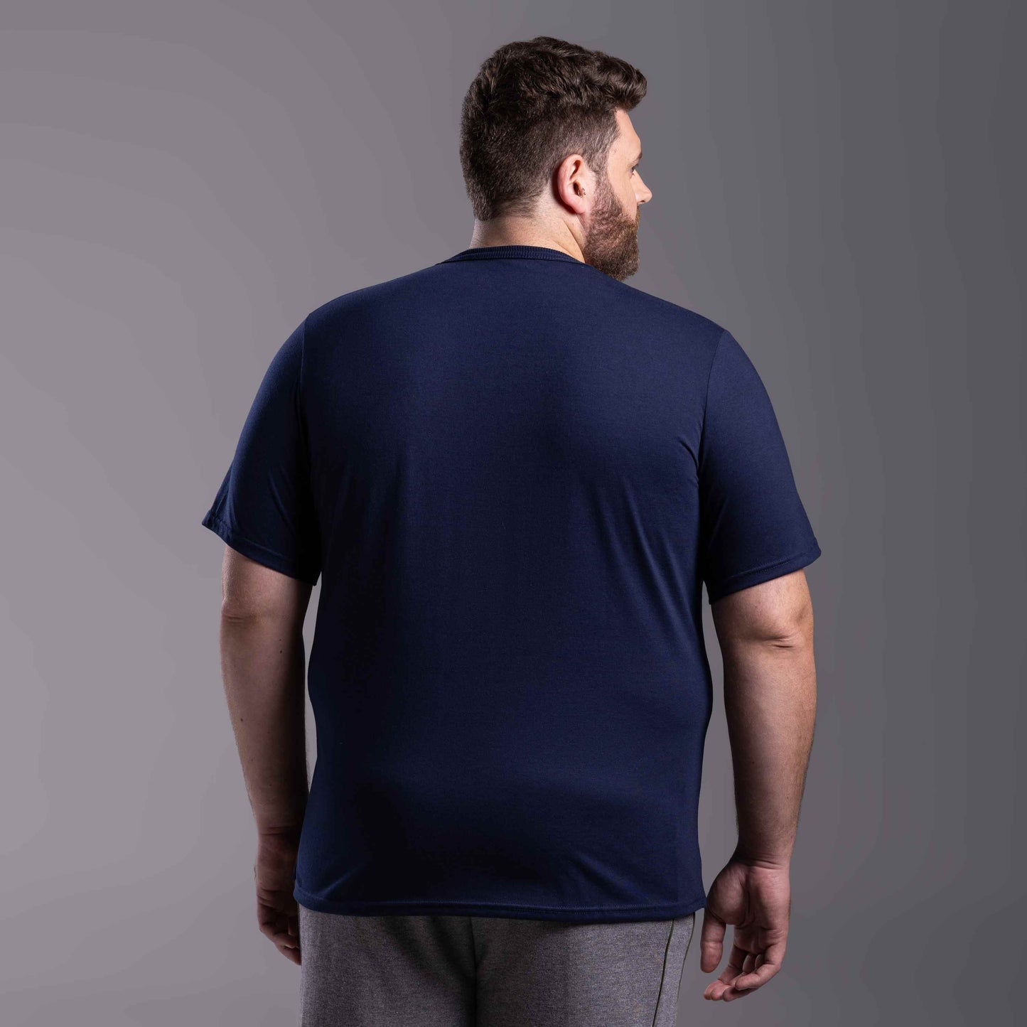 Tech T-Shirt Air Plus Masculina - Azul Marinho