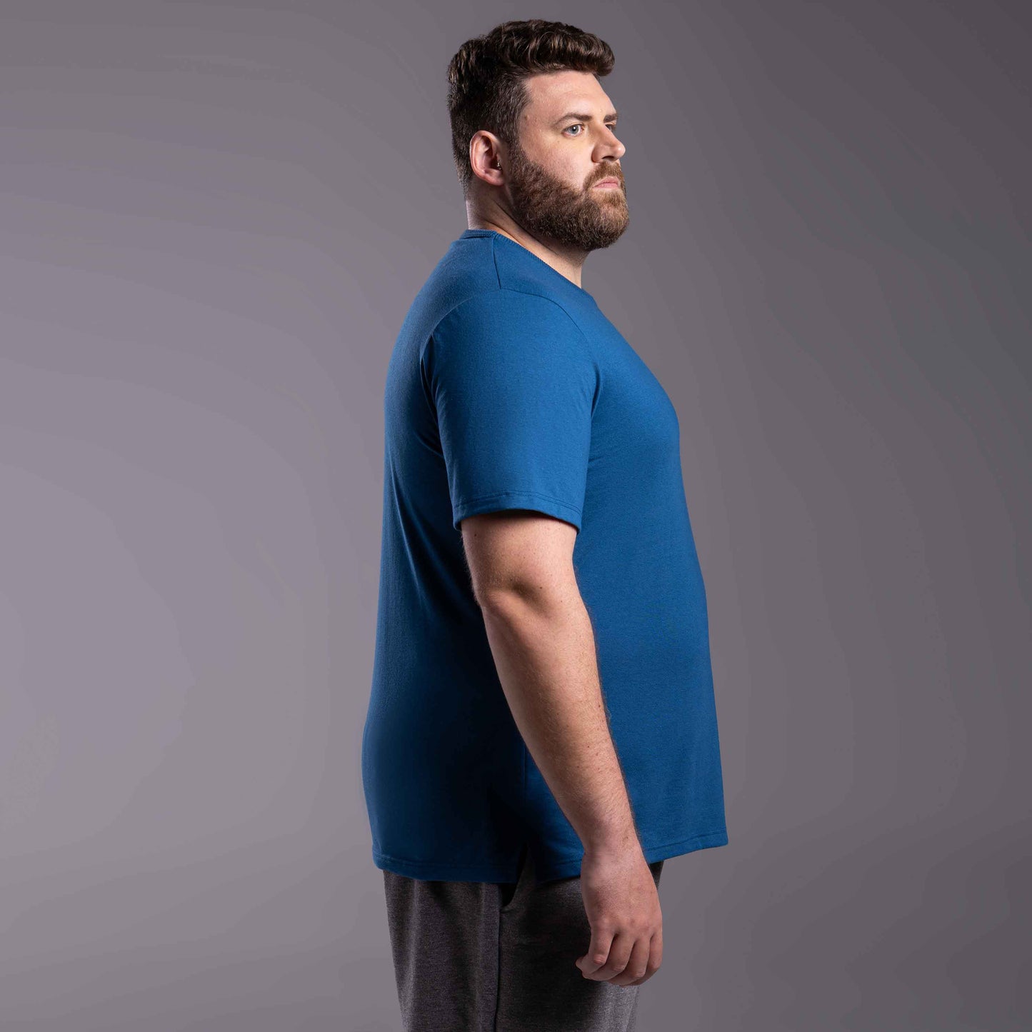 Tech T-Shirt Air Plus Masculina - Azul Mediterrâneo