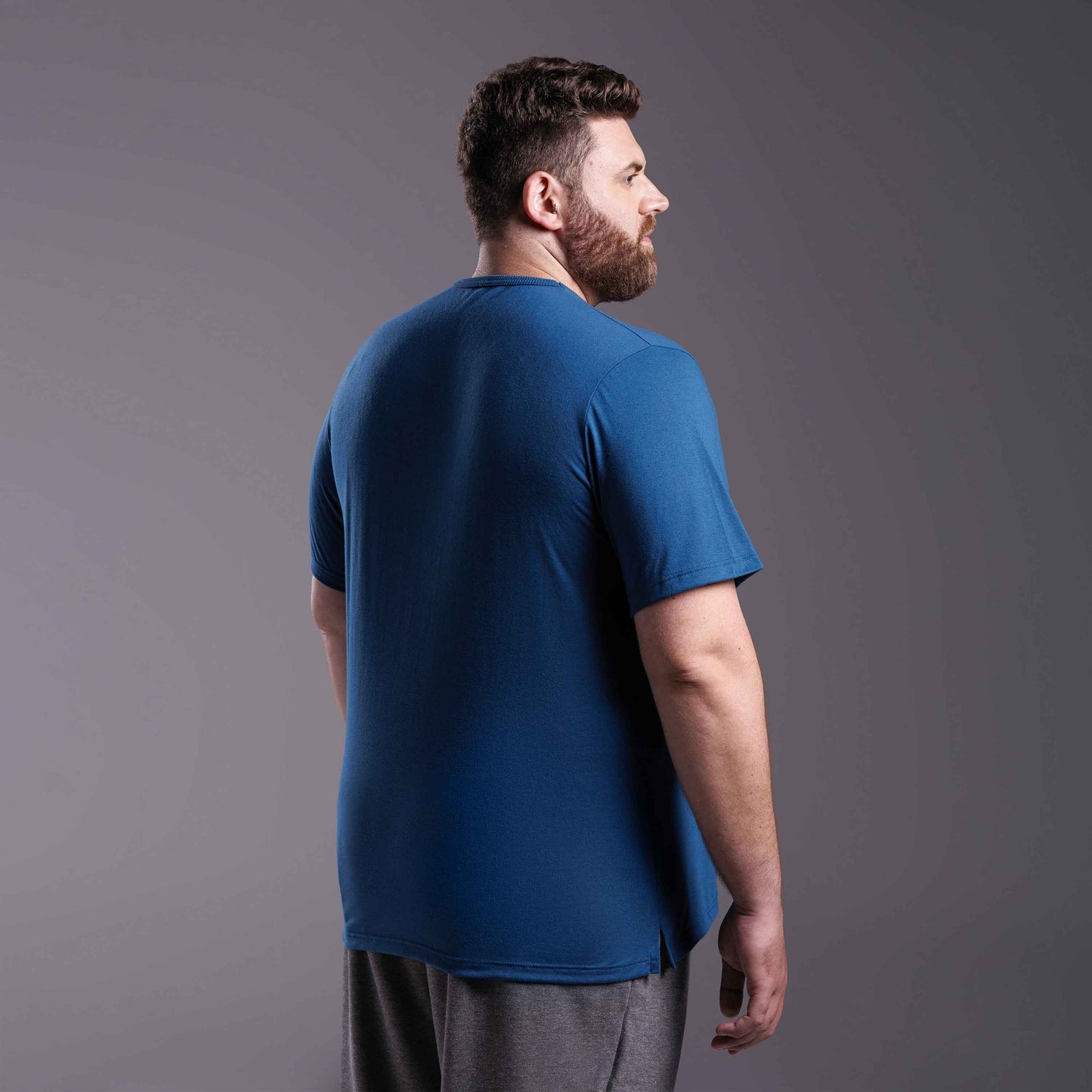 Tech T-Shirt Air Plus Masculina - Azul Mediterrâneo