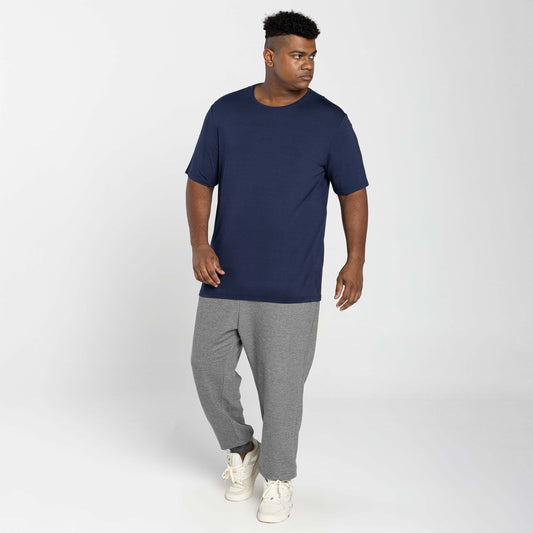 Tech T-Shirt Modal Plus Masculina - Azul Marinho