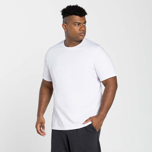 Tech T-Shirt Anti Odor Plus Masculina - Branco