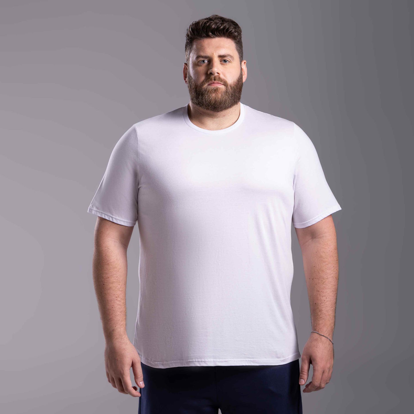 Tech T-Shirt Anti Odor Plus Masculina - Branco