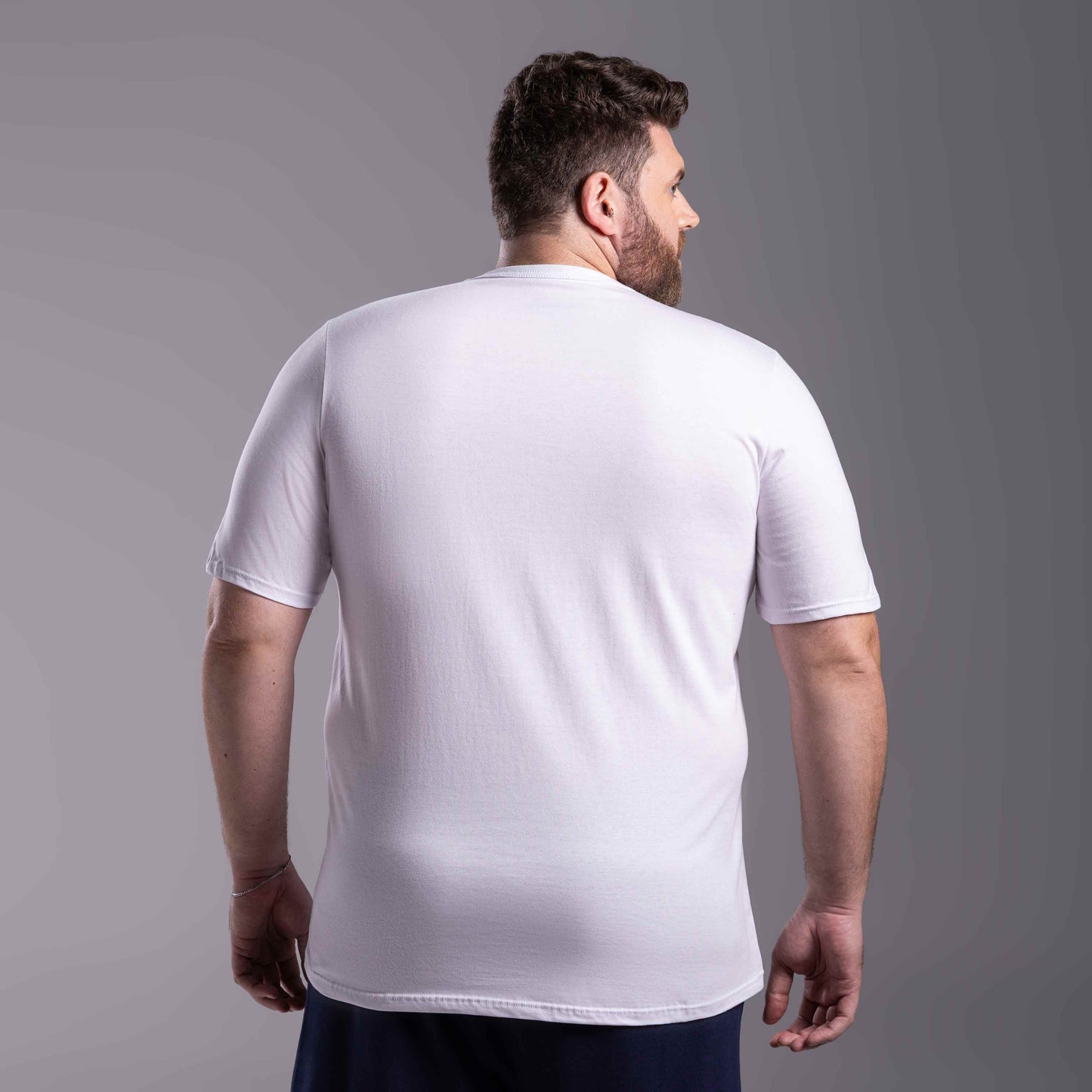 Tech T-Shirt Anti Odor Plus Masculina - Branco