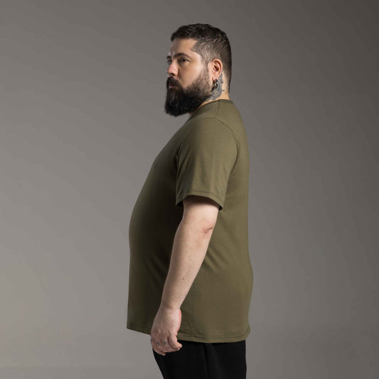 Tech T-Shirt Anti Odor Plus Masculina - Verde Tomilho
