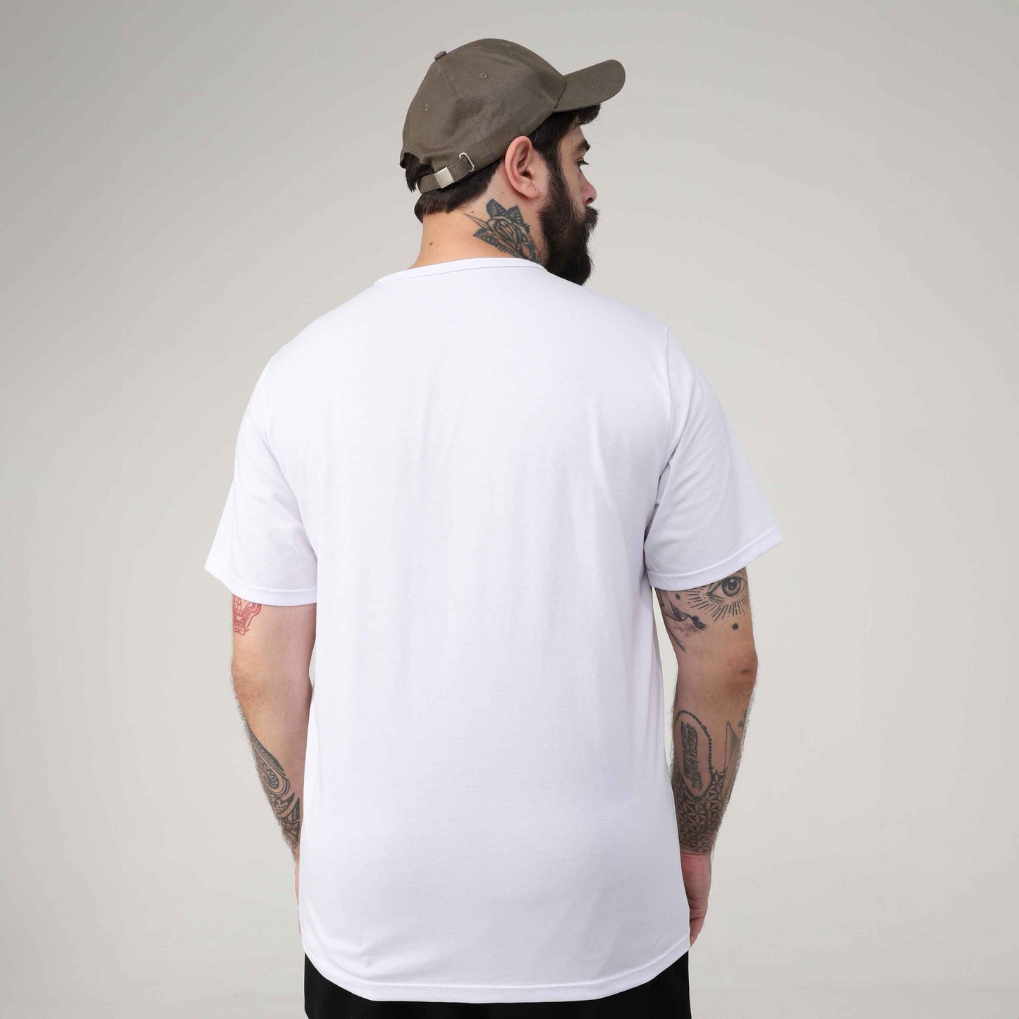 Tech T-shirt Impermeável Plus Masculina - Branco