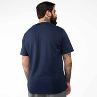 Tech T-Shirt Impermeável Gola V Plus Masculina - Azul Marinho