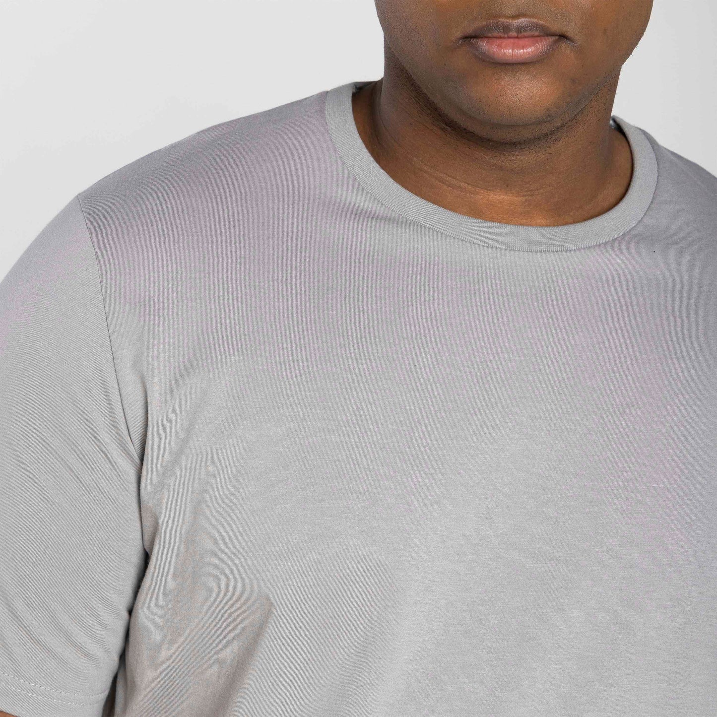 Tech T-shirt Impermeável Plus Masculina - Cinza Titanio