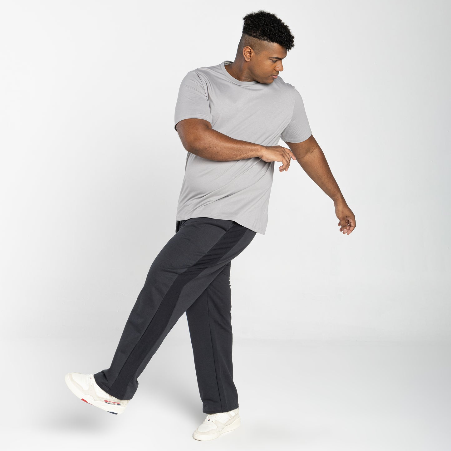 Tech T-shirt Impermeável Plus Masculina - Cinza Titanio