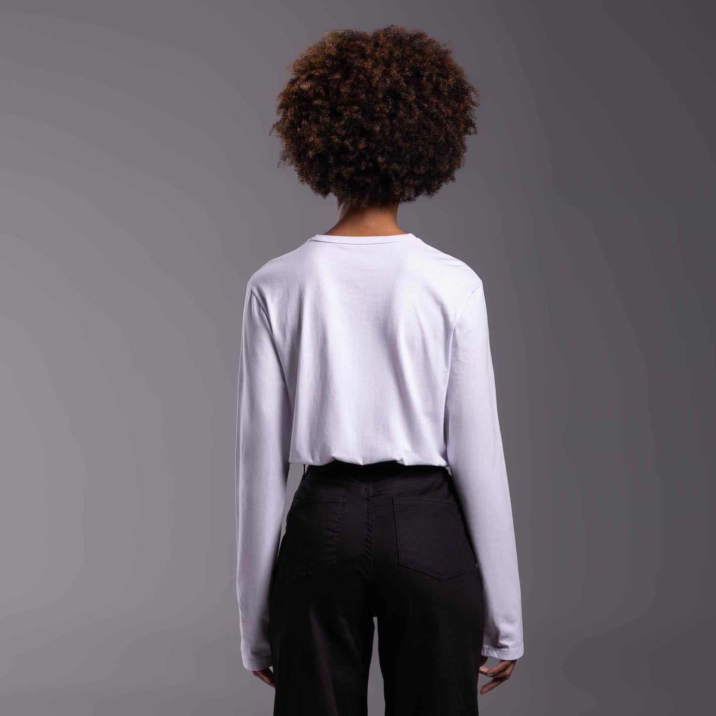 Tech T-Shirt UV Manga Longa Feminina - Branco