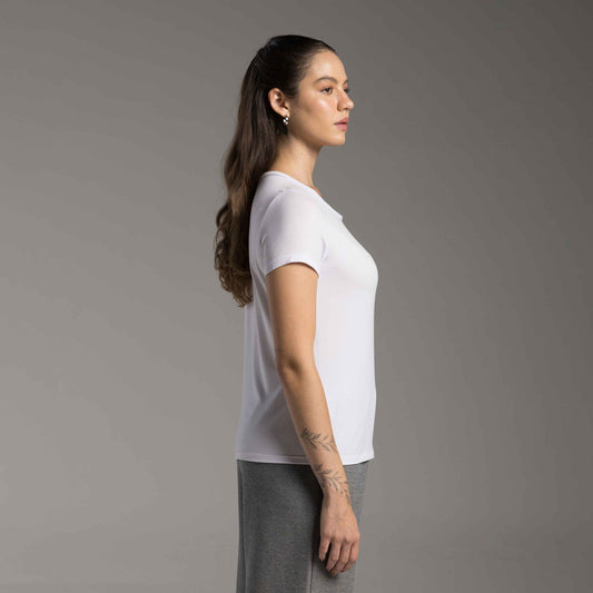 Tech T-Shirt Modal Feminina - Branco