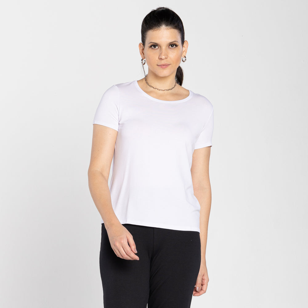 Tech T-Shirt Modal Feminina - Branco