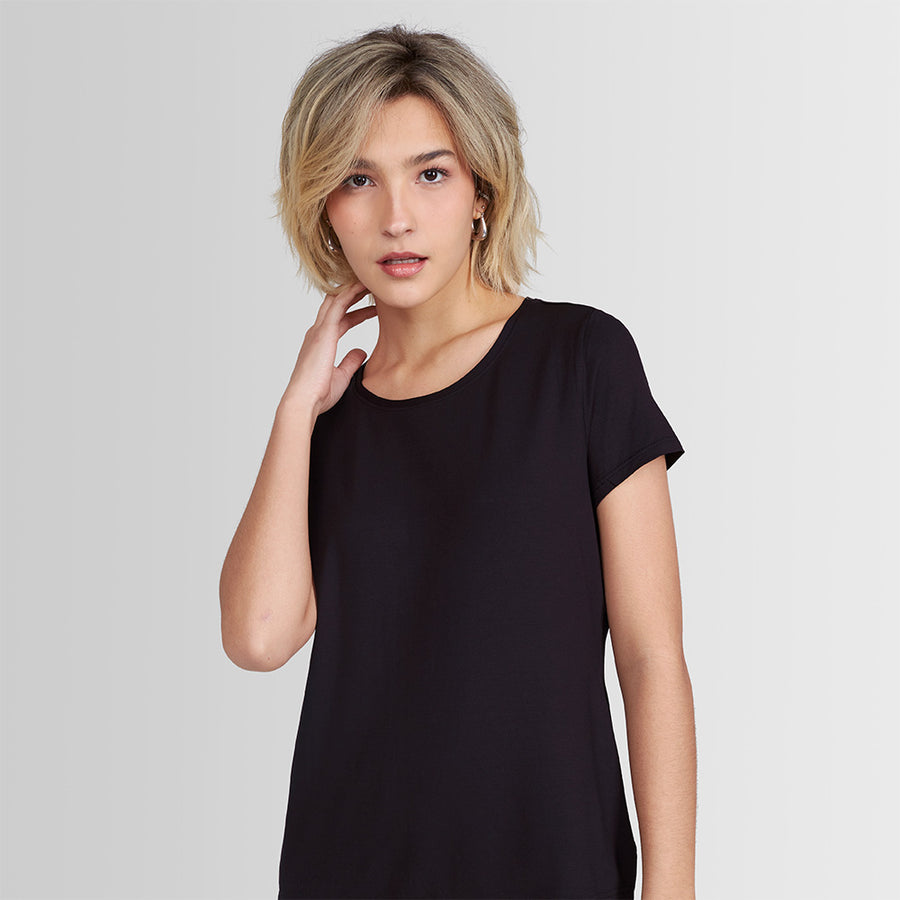 Tech T-Shirt Modal Feminina - Preto