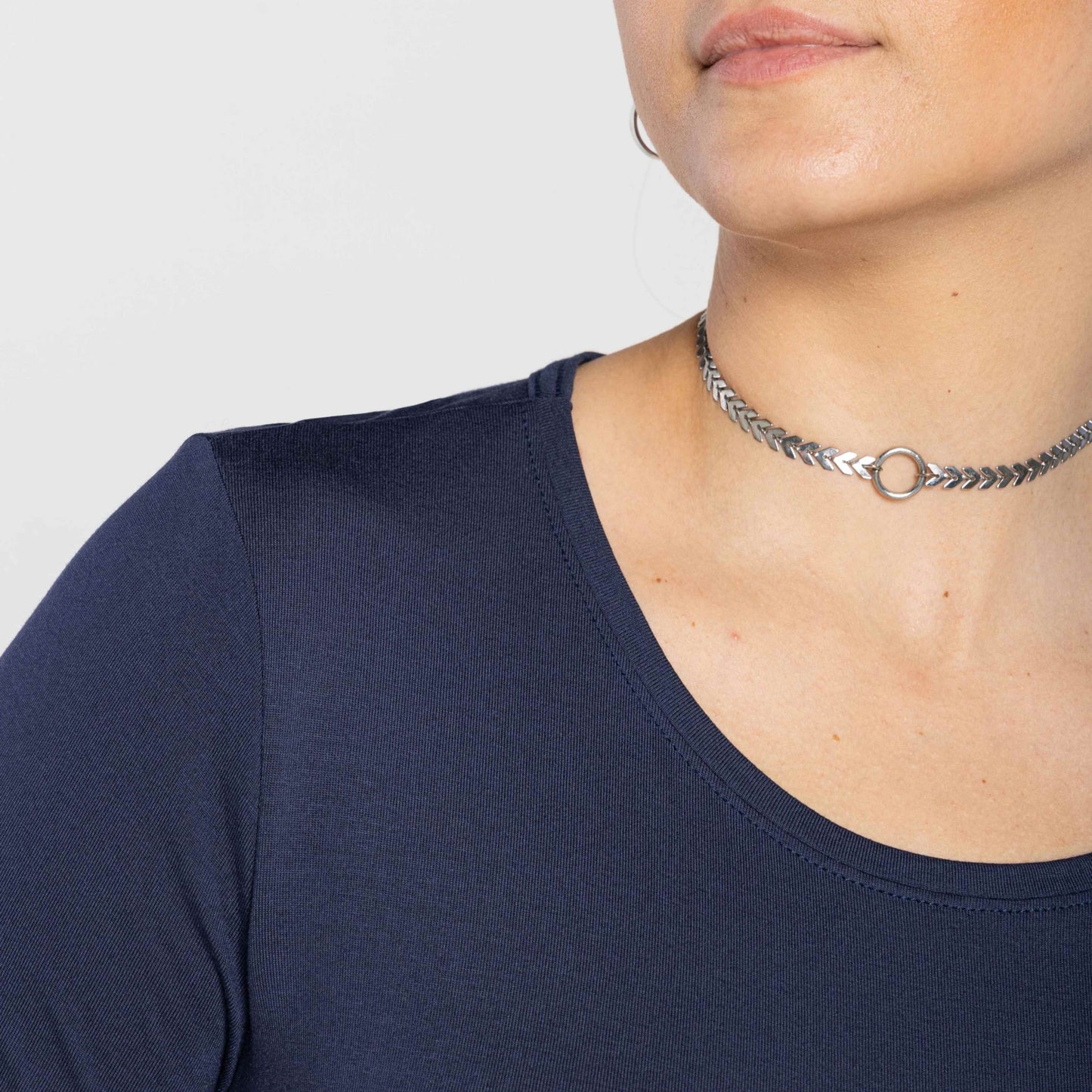 Tech T-Shirt Modal Feminina - Azul Marinho