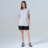 Tech T-Shirt Modal Feminina - Cinza Claro