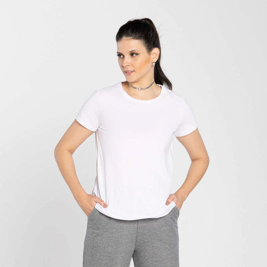 Tech T-Shirt Impermeável Feminina - Branco