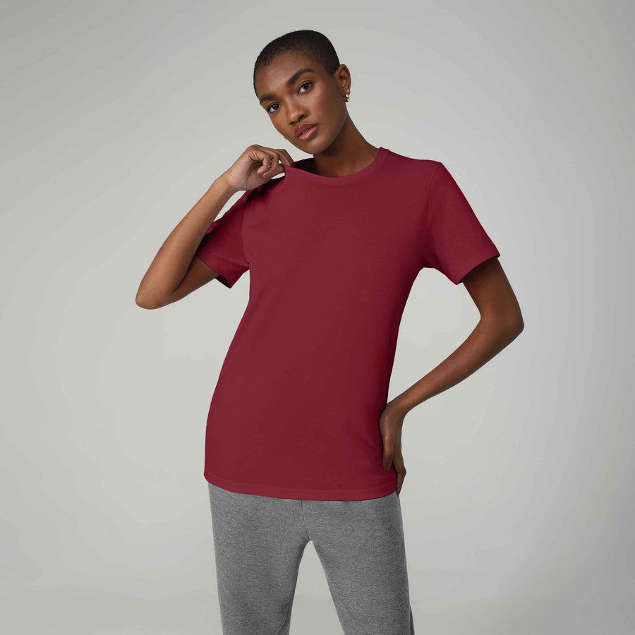 Tech T-Shirt Impermeável Feminina - Vermelho Escarlate