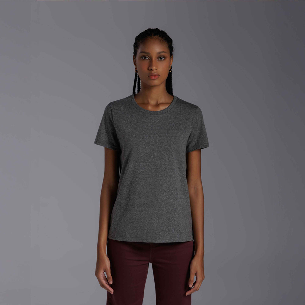 Tech T-Shirt NoLiquid Feminina - Mescla Escuro