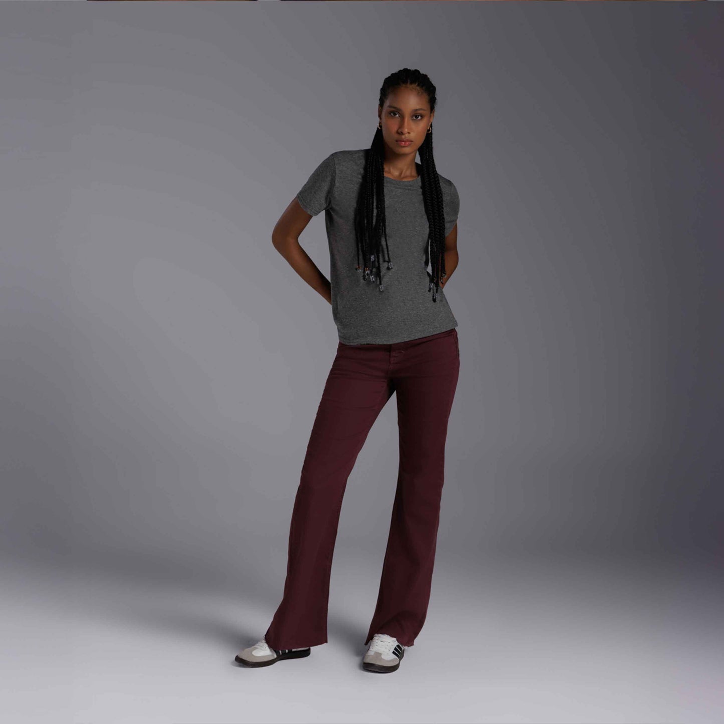 Tech T-Shirt NoLiquid Feminina - Mescla Escuro