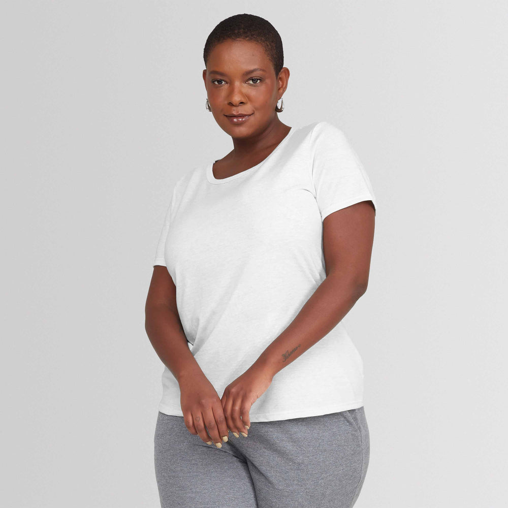 Tech T-Shirt Modal Plus Feminina - Branco