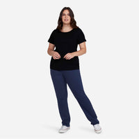 Tech T-Shirt Modal Plus Feminina - Preto