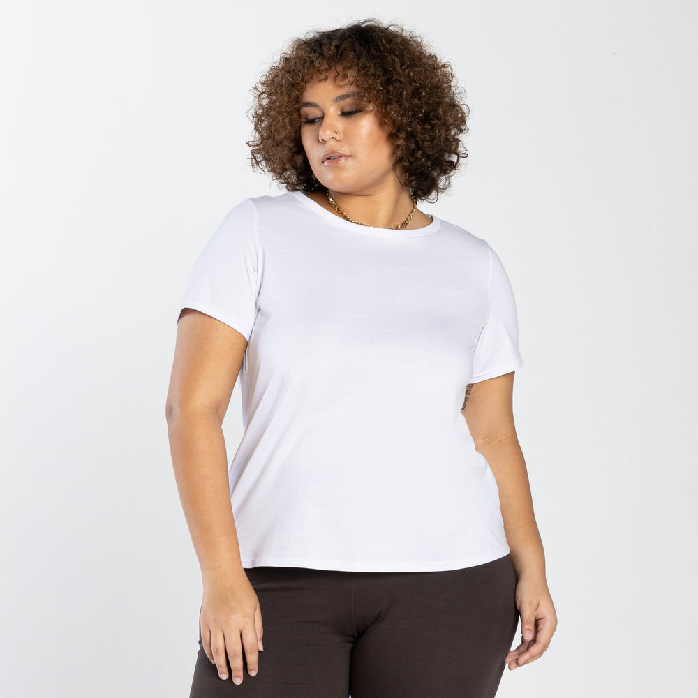 Tech T-Shirt Anti Odor Plus Feminina - Branco