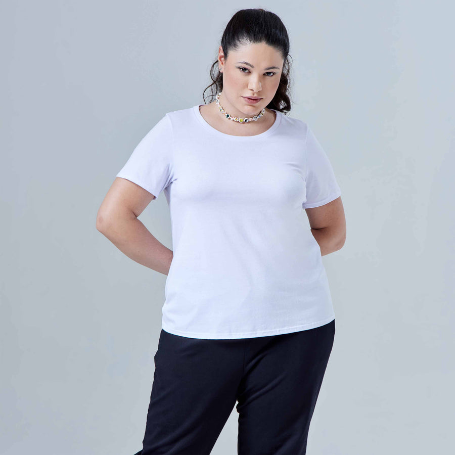 Tech T-Shirt Anti Odor Plus Feminina - Branco