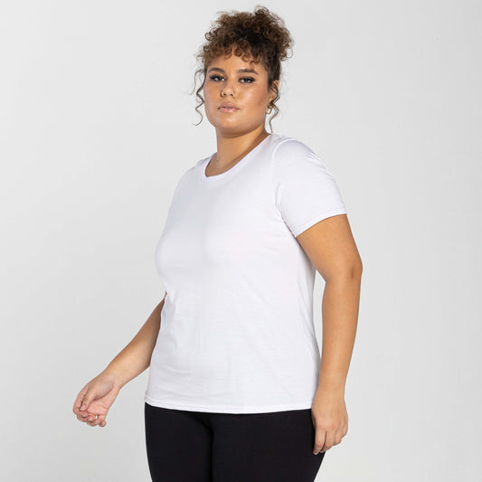 Tech T-shirt Impermeável Plus Feminina - Branco