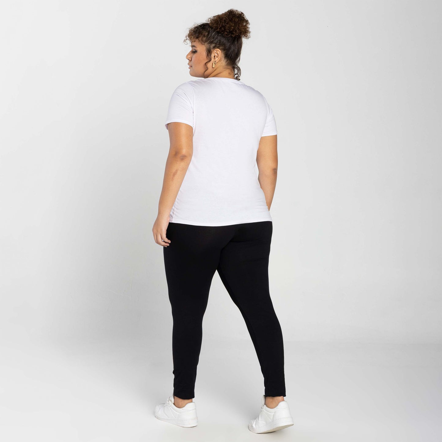 Tech T-shirt Impermeável Plus Feminina - Branco