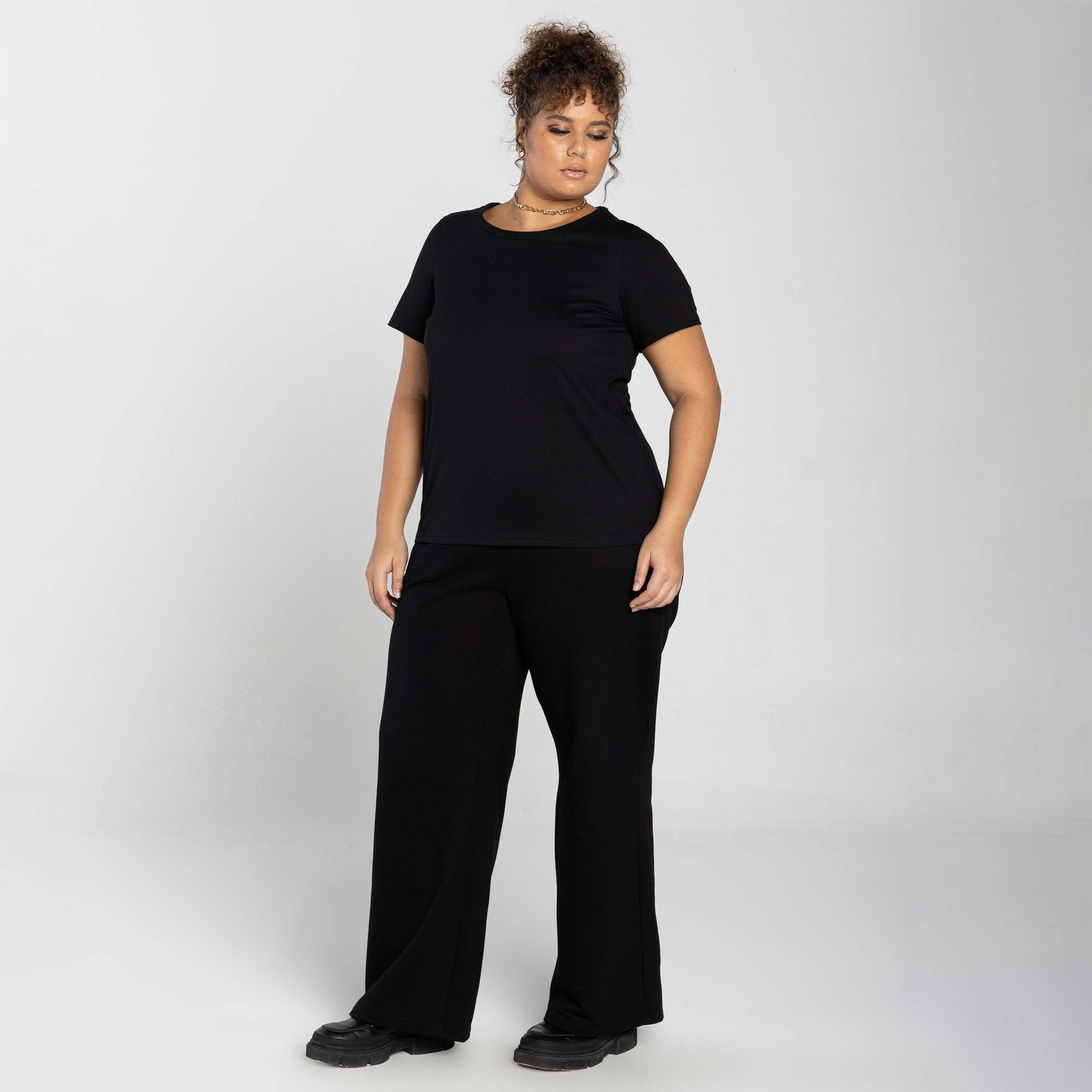 Tech T-shirt Impermeável Plus Feminina - Preto