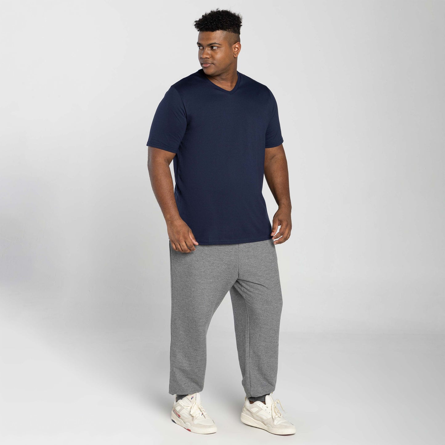 Tech T-Shirt Anti Odor Gola V Plus Masculina - Azul Marinho