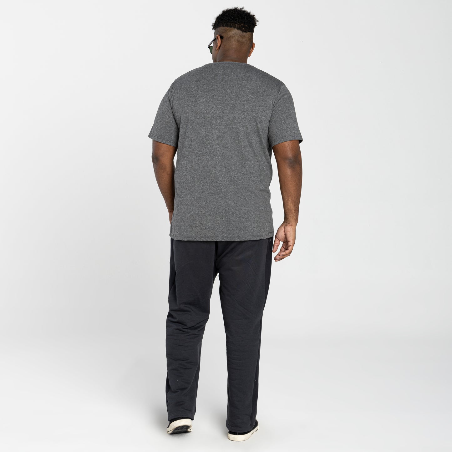 Tech T-Shirt Anti Odor Gola V Plus Masculina - Mescla Escuro