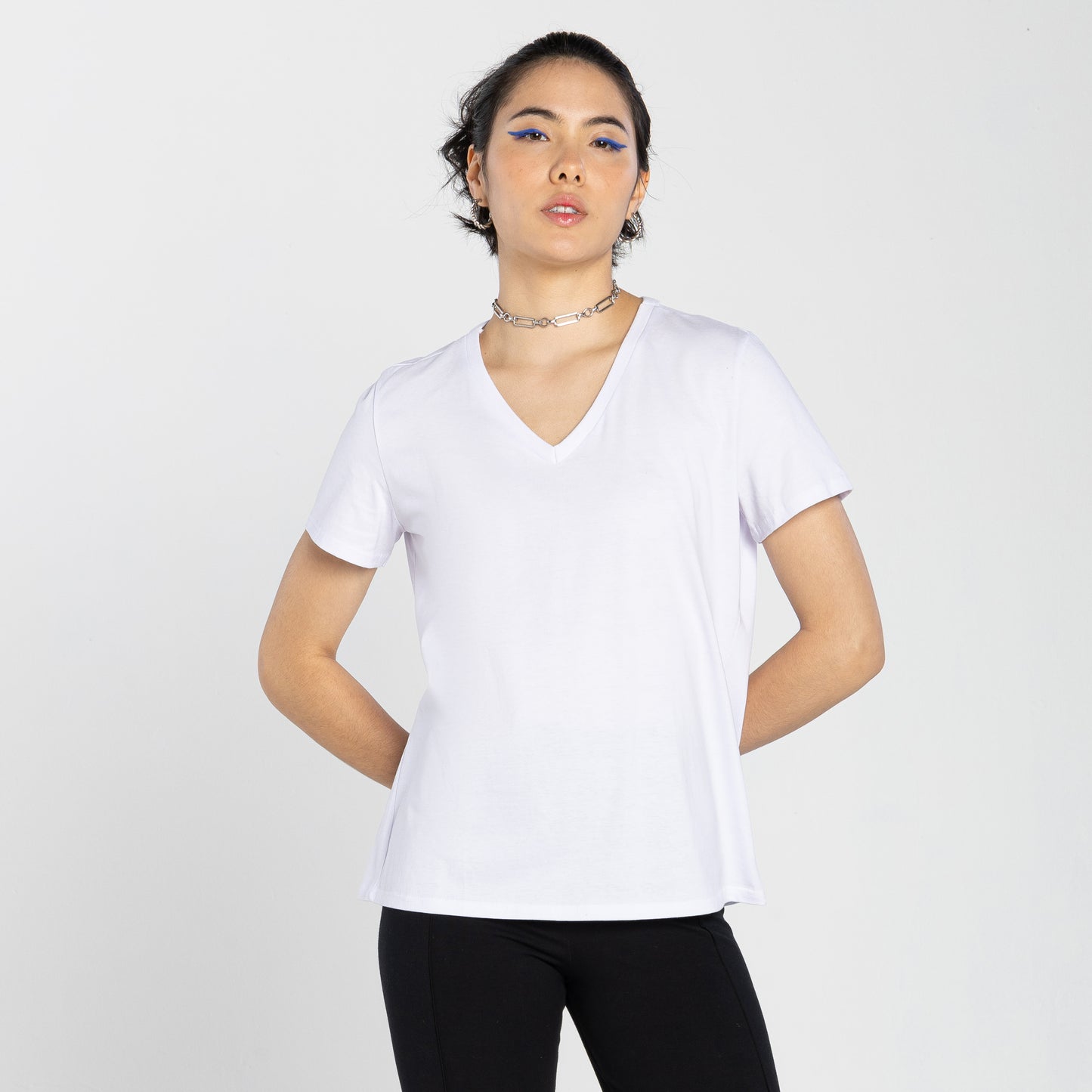 Tech T-Shirt Anti Odor Gola V Feminina - Branco