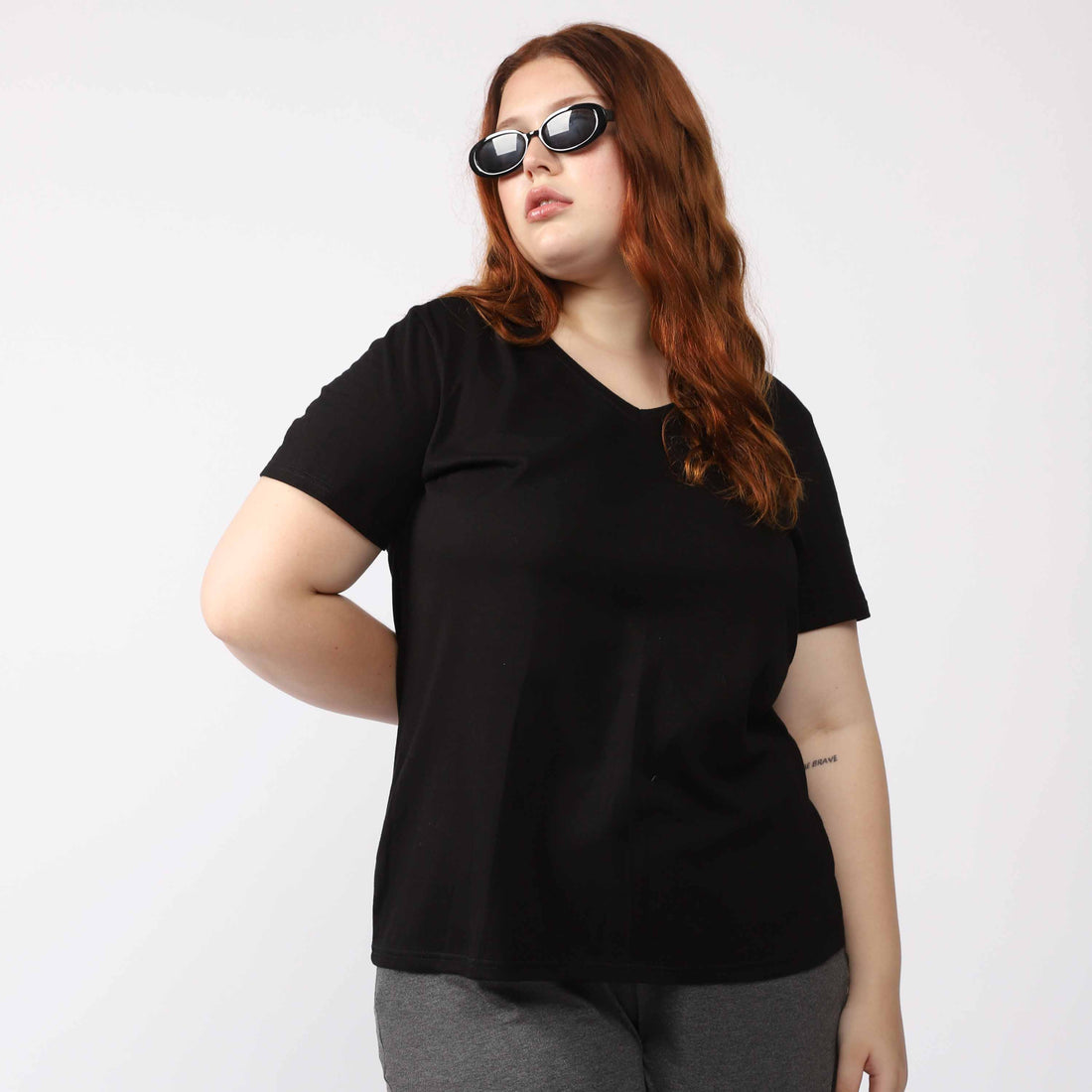 Tech T-Shirt Anti Odor Gola V Plus Feminina - Preto