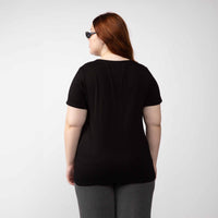 Tech T-Shirt Anti Odor Gola V Plus Feminina - Preto