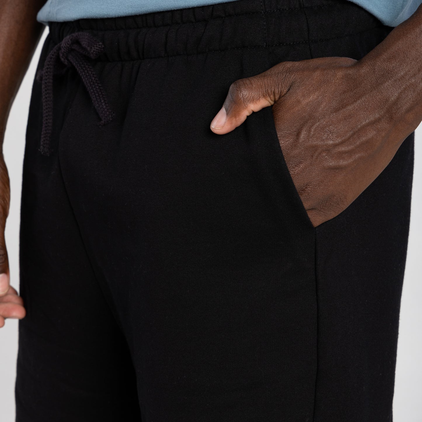 Bermuda Moletom Tech NoLiquid Masculina - Preto