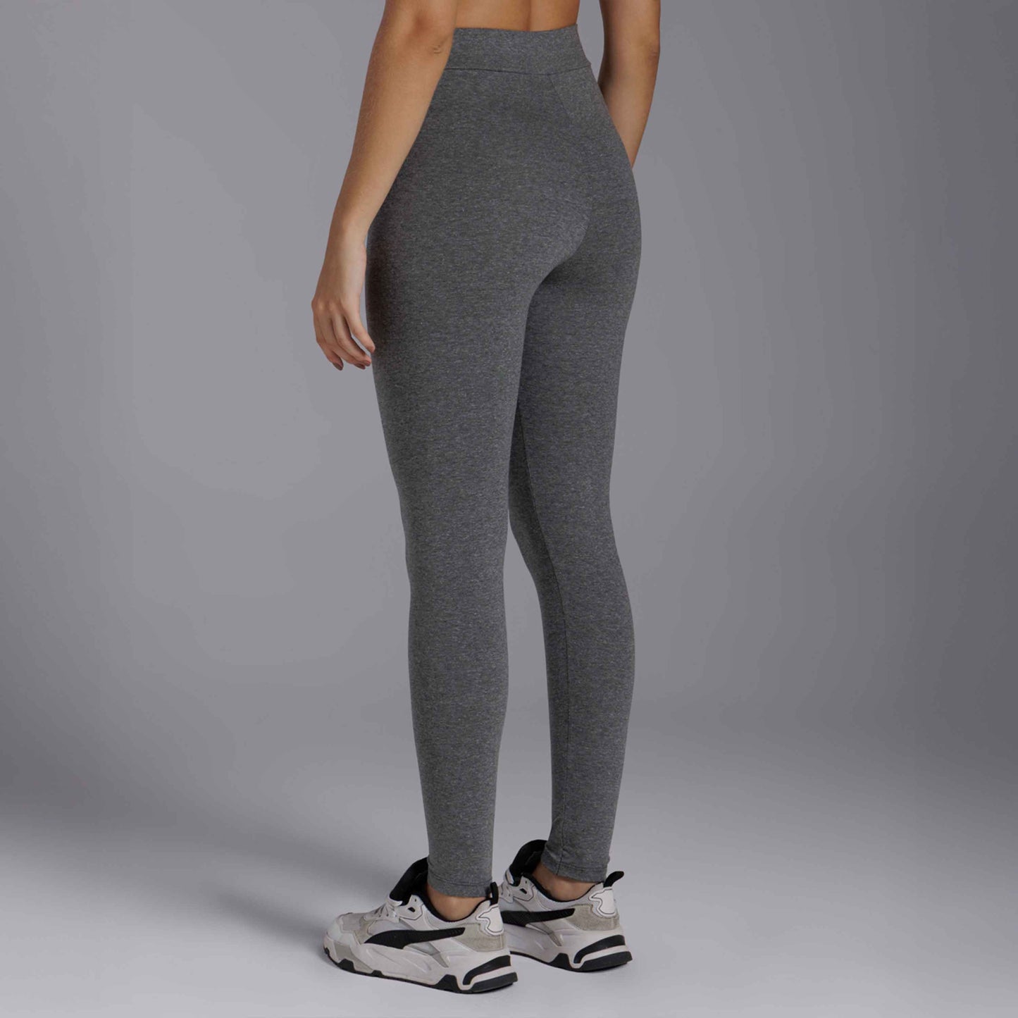 Calça Legging Anti Odor - Mescla Escuro