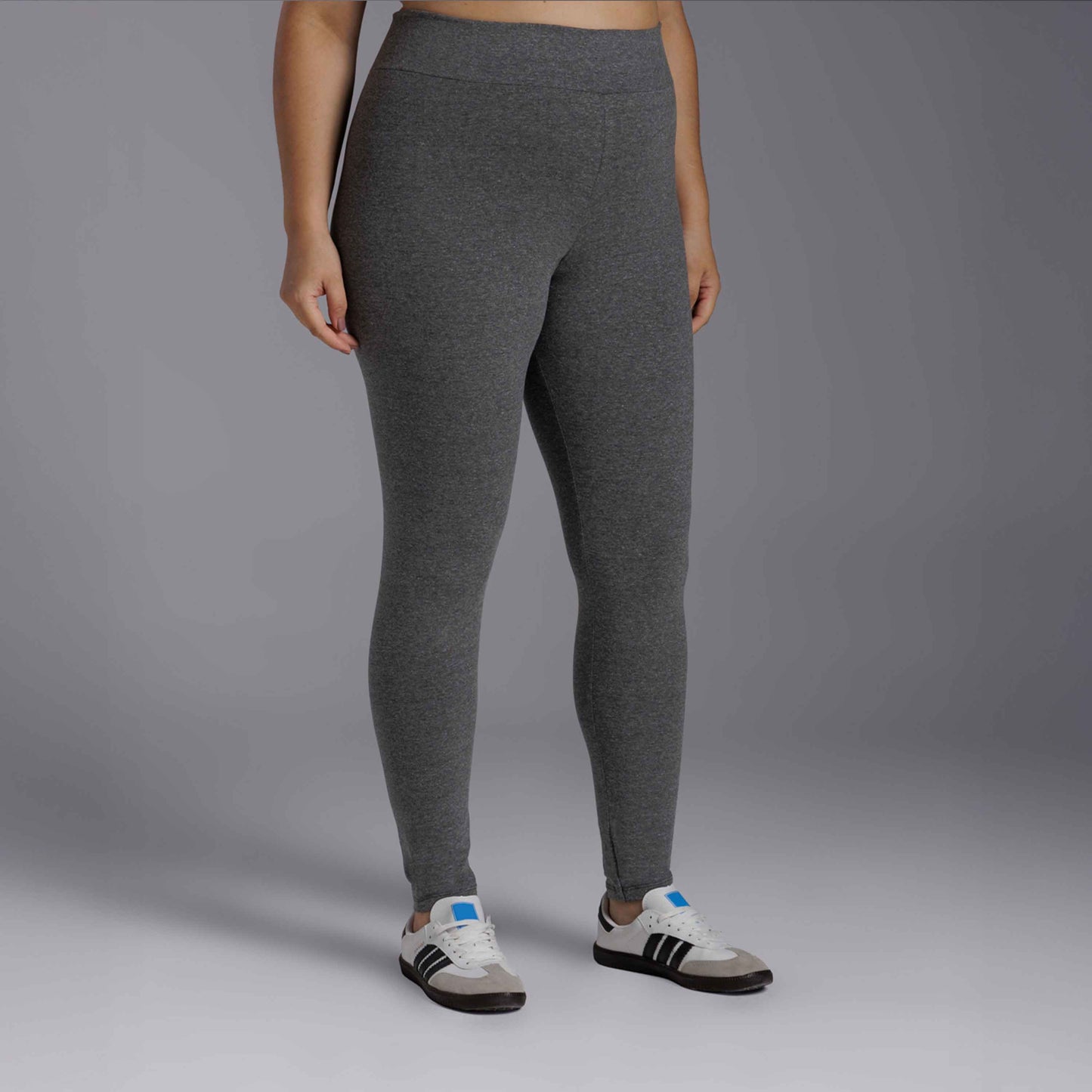 Calça Legging Anti Odor Plus - Mescla Escuro