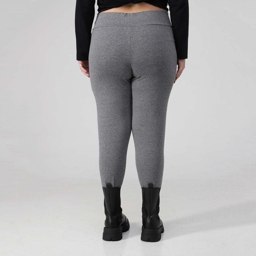 Calça Legging Anti Odor Plus - Mescla Escuro