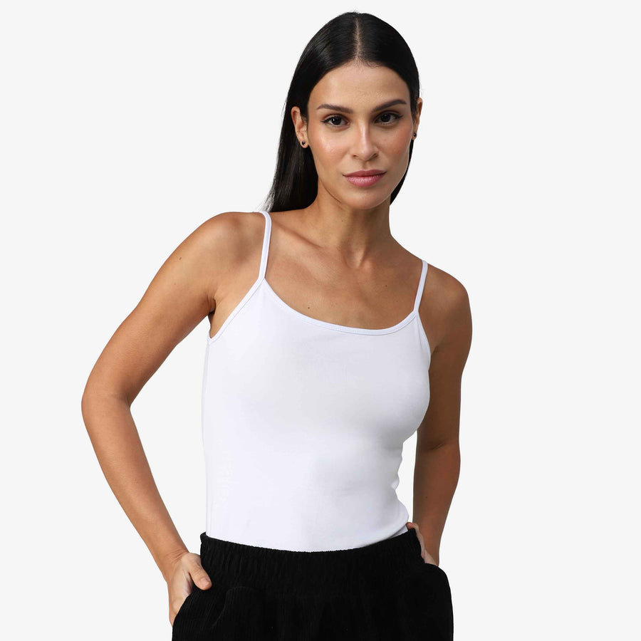 Regata Tech Anti Odor Feminina - Branco