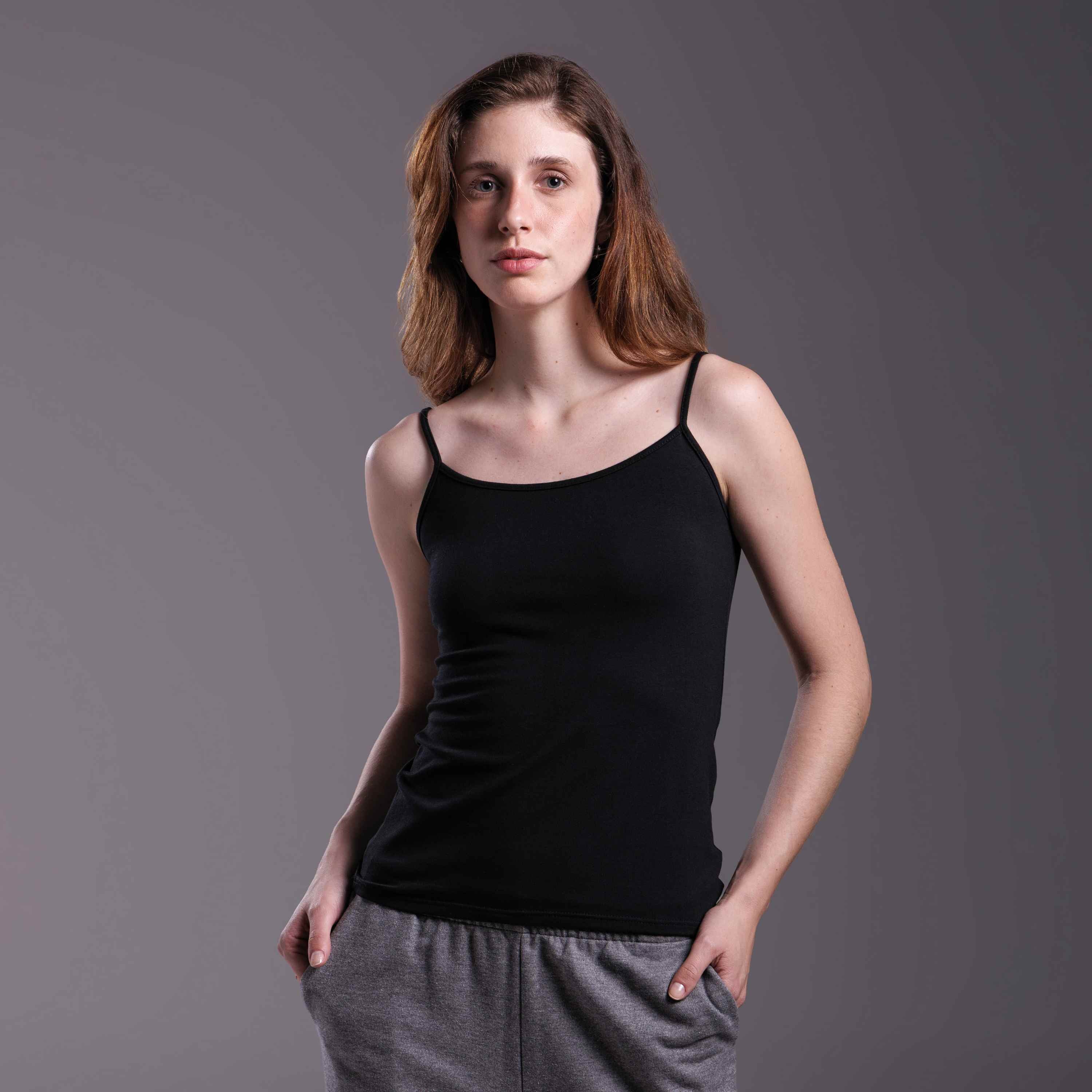 Regata Tech Comfort Anti Odor Feminina - Preto