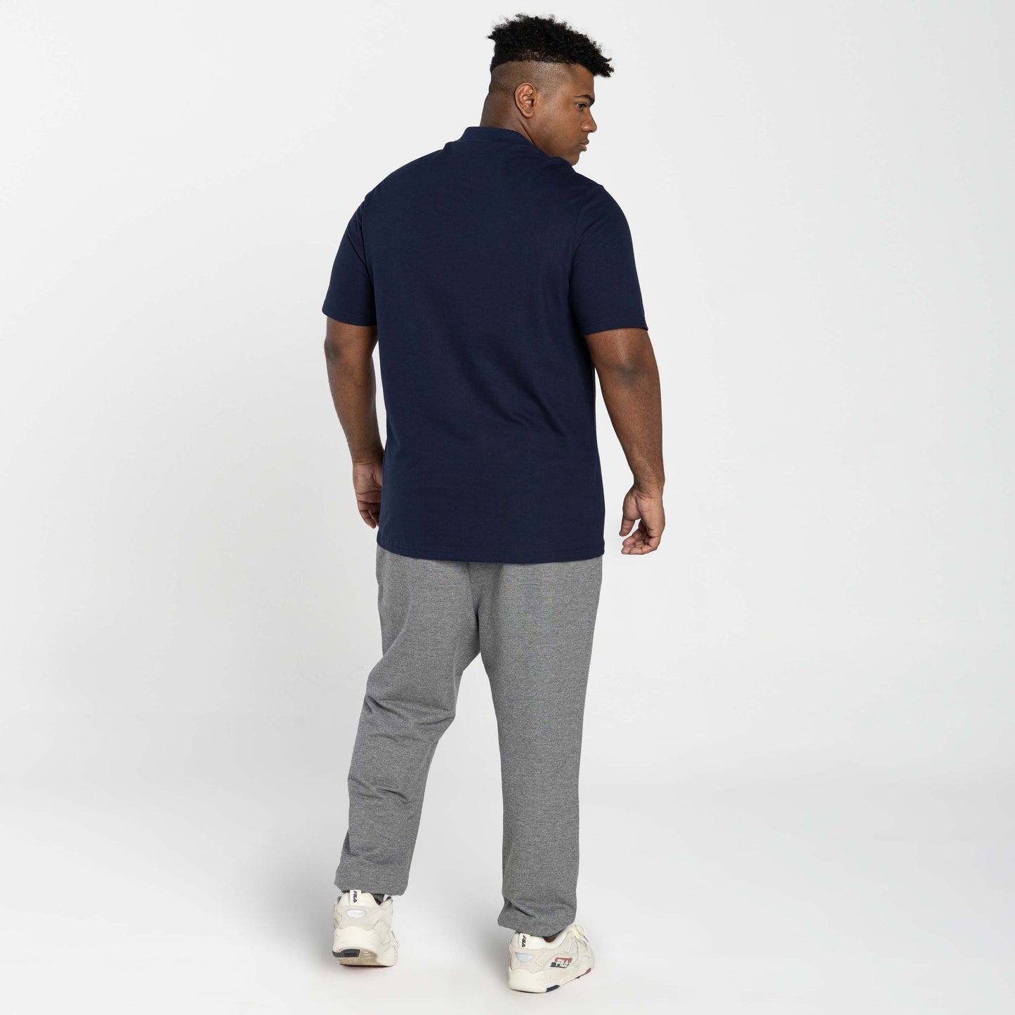 Camisa Polo Tech Anti Odor Piquet Plus Masculina - Azul Marinho