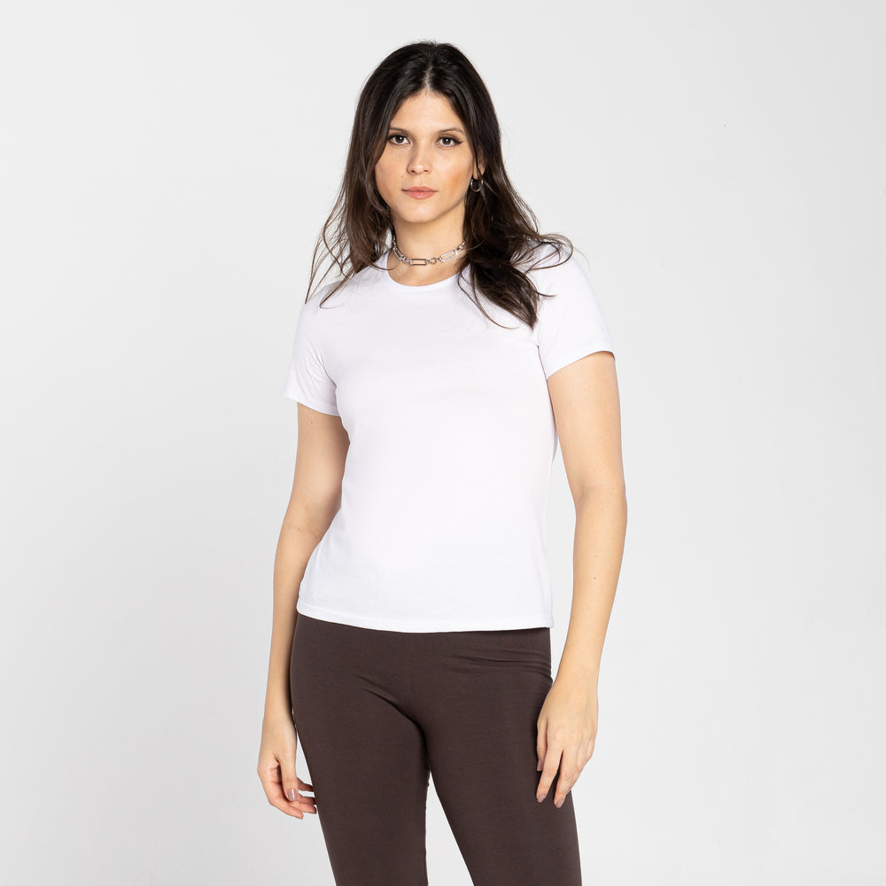 Tech T-Shirt Anti Odor Slim Feminina - Branco