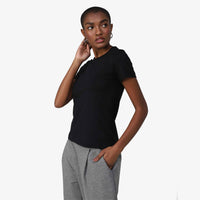 Tech T-Shirt Anti Odor Slim Feminina - Preto