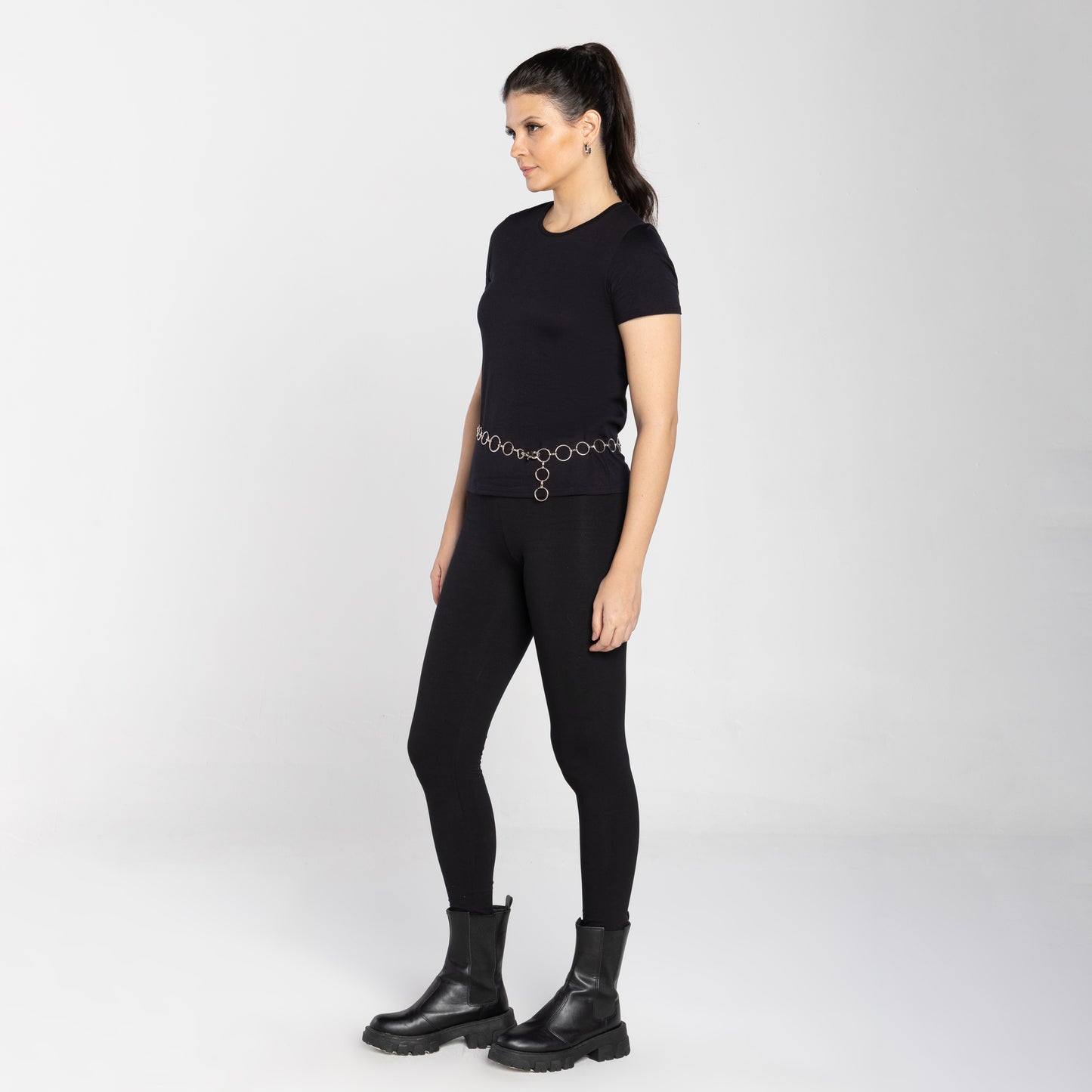 Tech T-Shirt Anti Odor Slim Feminina - Preto