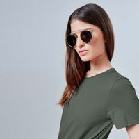 Tech T-Shirt Anti Odor Slim Feminina - Verde Figo