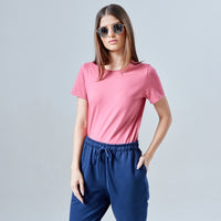 Tech T-Shirt Anti Odor Slim Feminina - Rosa Blush