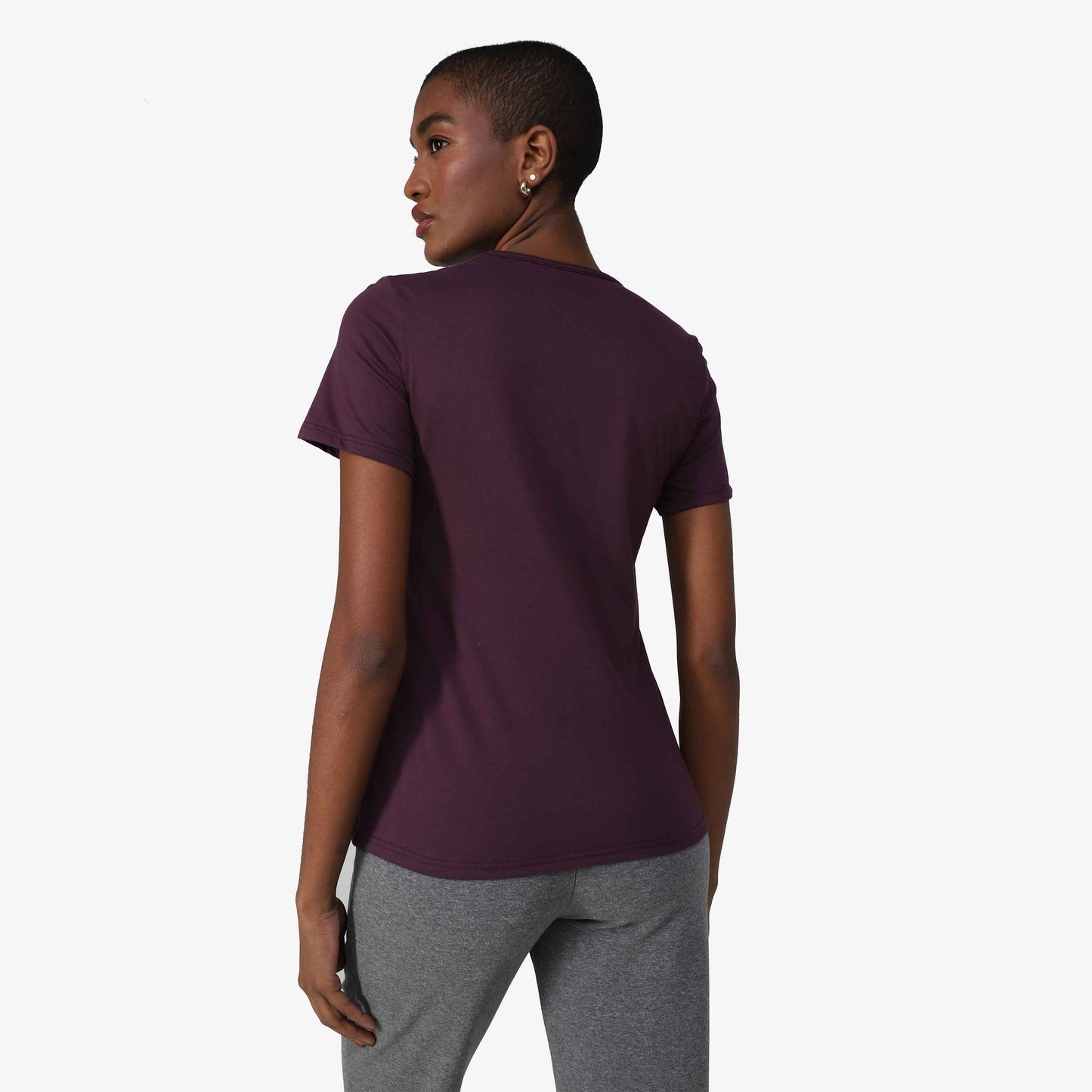 Tech T-Shirt Anti Odor Slim Feminina - Roxo Ameixa