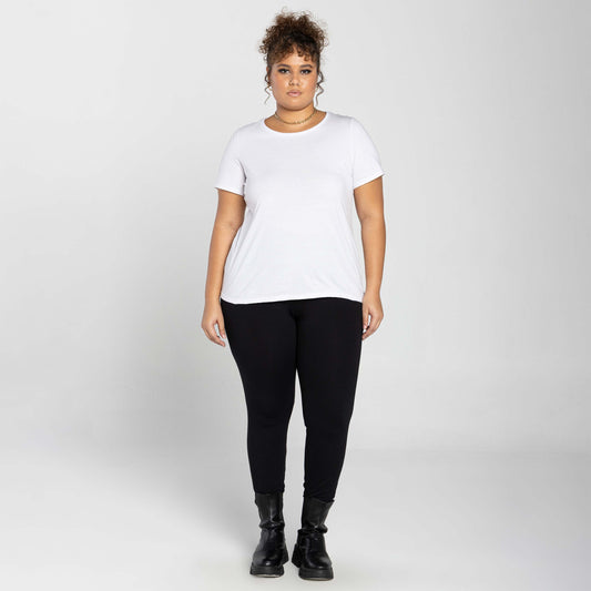 Tech T-Shirt Anti Odor Slim Plus Feminina - Branco