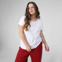 Tech T-Shirt Anti Odor Slim Plus Feminina - Branco